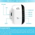 WiFi Range Extender 300Mbps Wireless Repeater 2.4G Internet Signal Booster